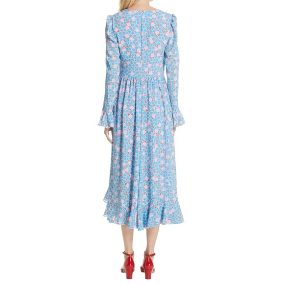 Stine Goya Freesia Midi Dress in Stardot, Medium - Picture 3 of 16